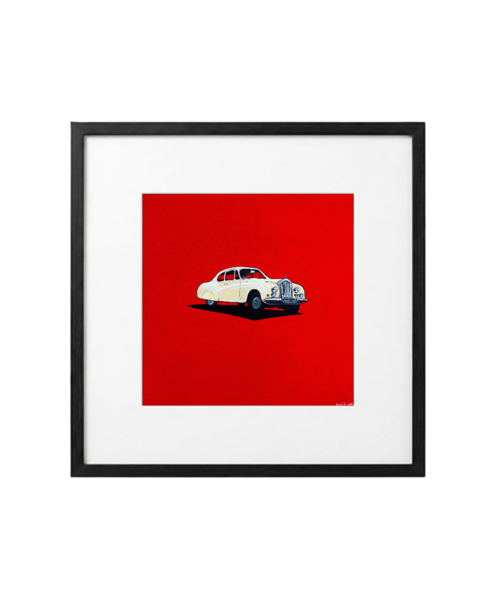 1952 Red Bentley