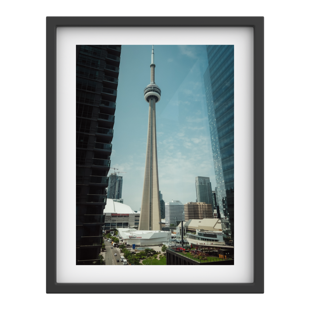 CN Tower Skyline – Vertical Toronto Wall Art Print