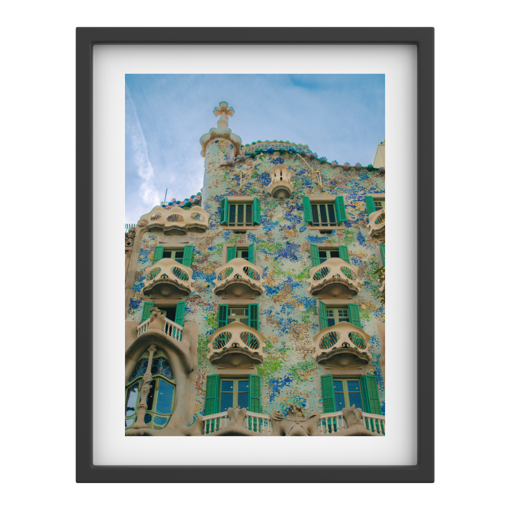 Casa Batlló – Gaudí Barcelona Architecture Wall Art