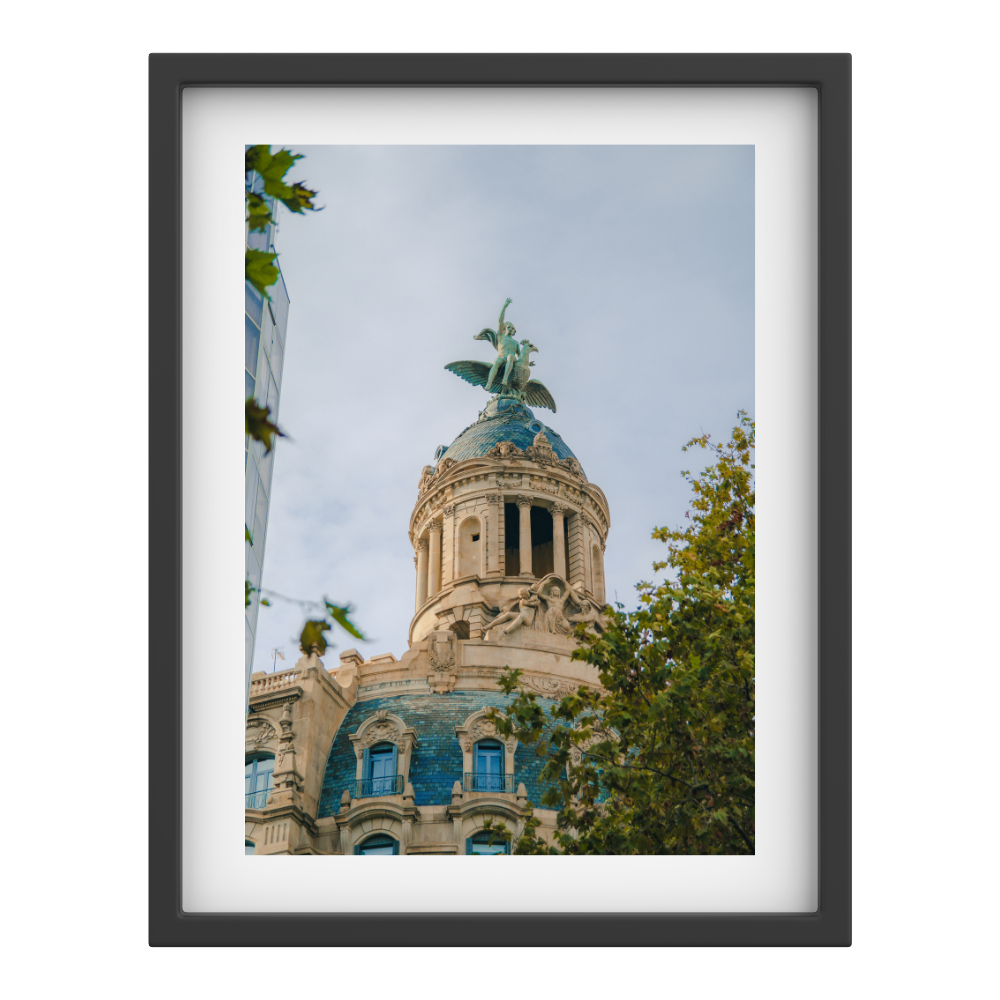 Barcelona Dome – Historic Architecture Wall Art Print