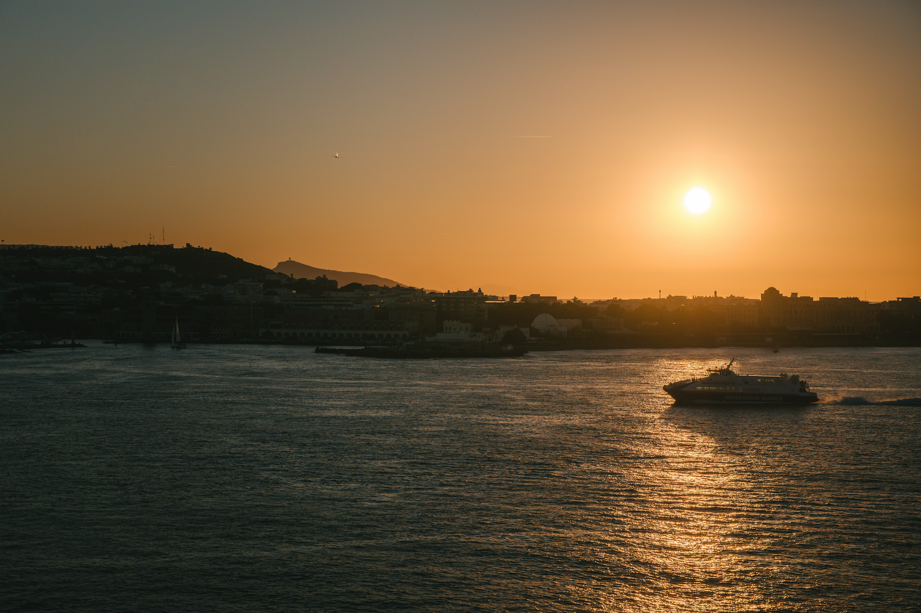 Crossing at Dusk (Aegean Sea)