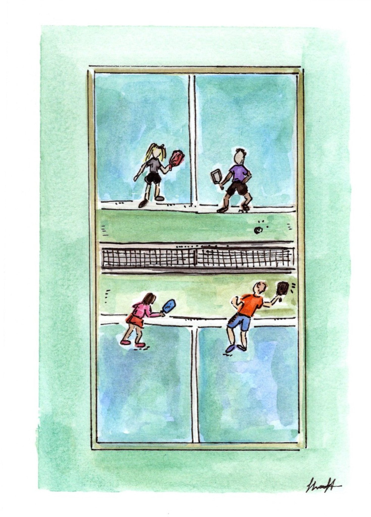 Four on the Court