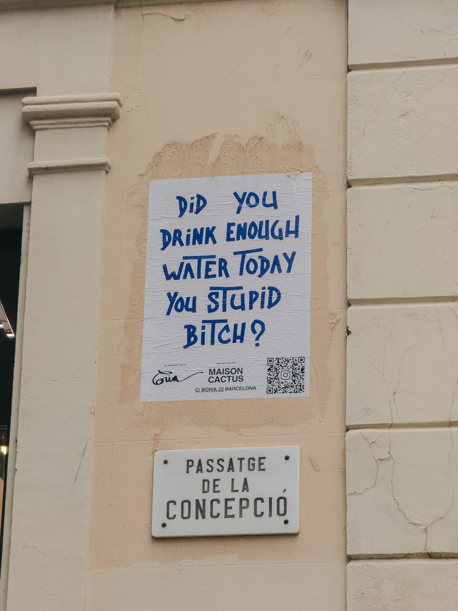 Hydration Reminder (Barcelona, Spain)