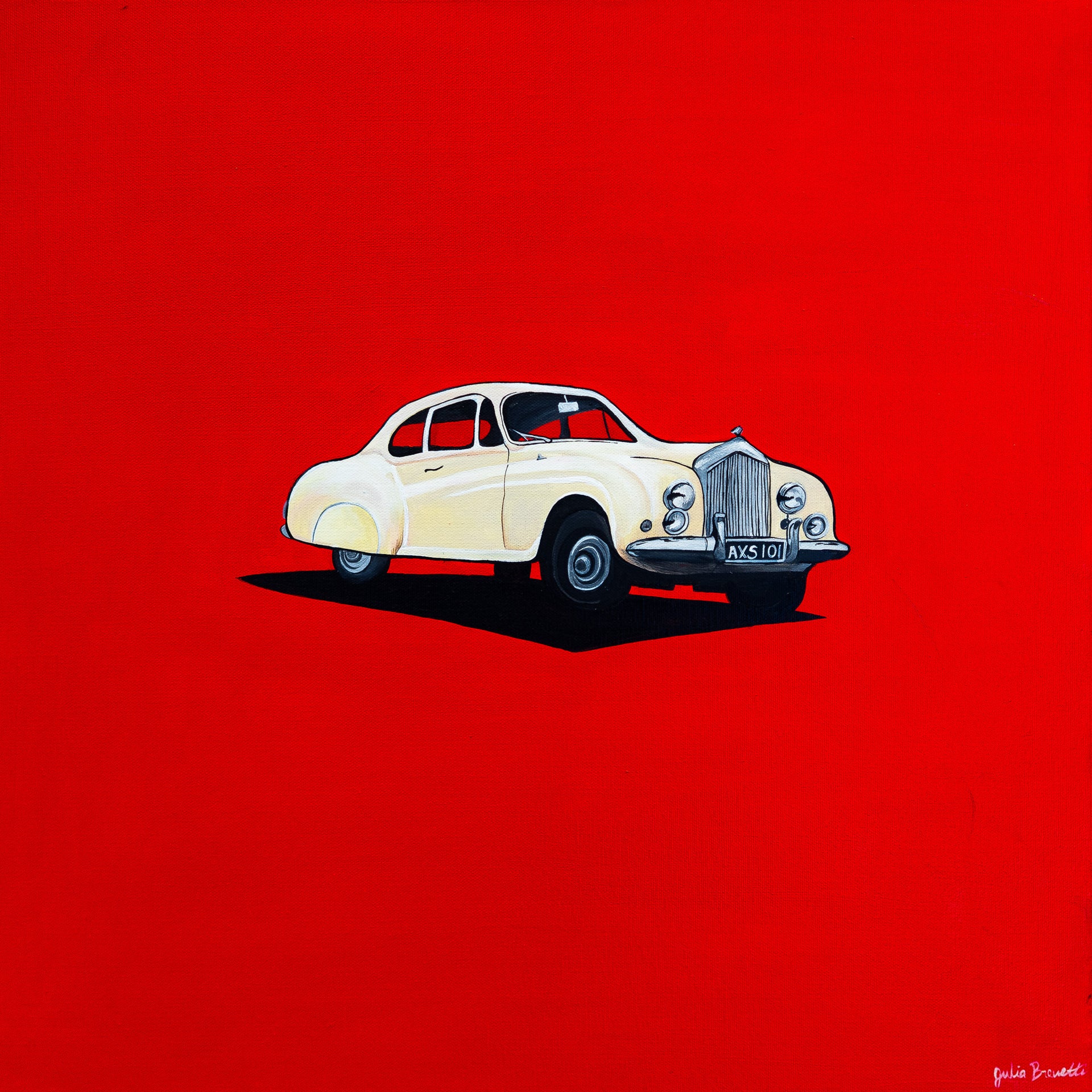 1952 Red Bentley