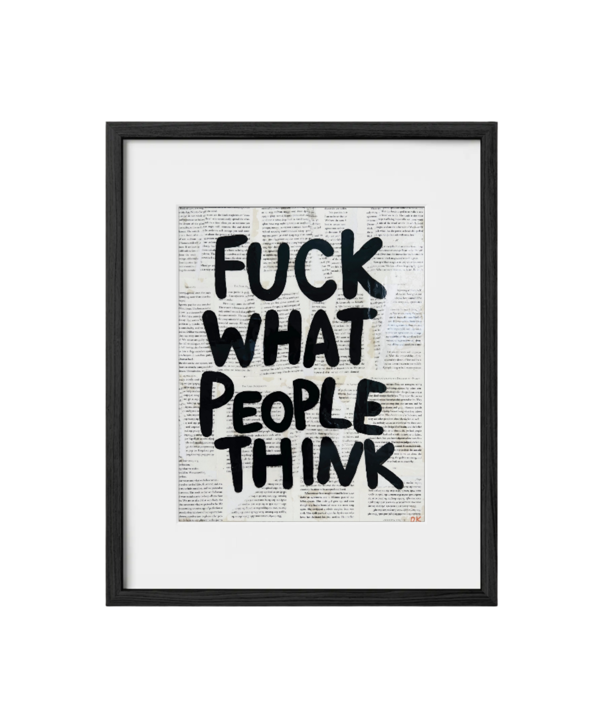 Fuck What People Think